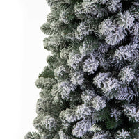 Albero monte Vettore slim innevato verde 972 rami cm 79h210