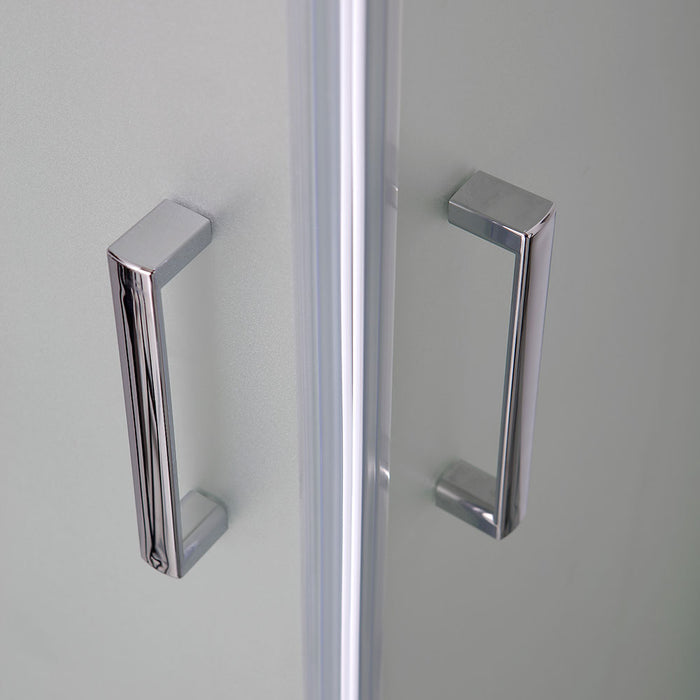 Box doccia vetro satinato 70x70 scorrevole