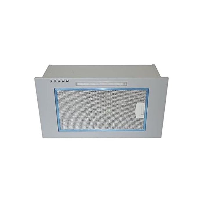 Cappa aspirante sottopensile in acciaio inox a parete luce a led  52x27.7 cm