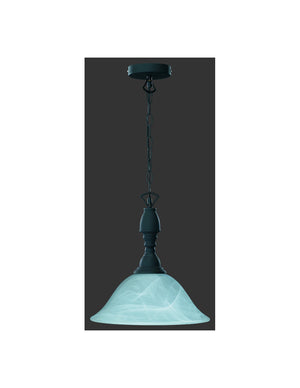 Sospensione Rustico Country Ruggine 1xE27 Ø33 cm Trio Lighting