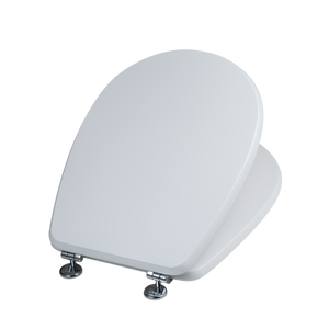 Copriwater modello liuto bianco in MDF