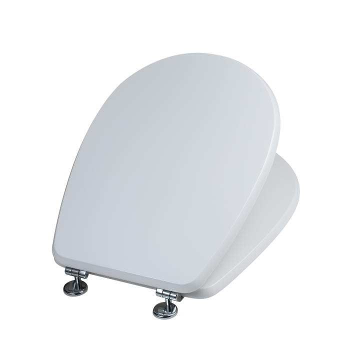 Copriwater modello liuto bianco in MDF