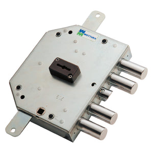 Serratura Da Applicare Triplice Per Porte Blindate Sx E 60 - Mm 132 X 165