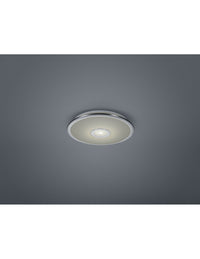 Plafoniera Multifunzionale Disco Led Osaka Ø42 cm Cromo Trio Lighting