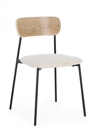 2x Sedia Geneviève Avorio 46x49x76.5h