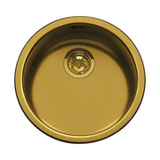 Lavello tondo 43.5 cm x PVD ottone
