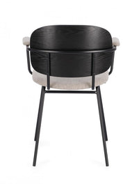 2x Sedia in tessuto 57x60x80 cm