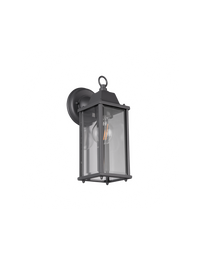 Applique Lanterna Antracite E27 per Esterno Olona Trio Lighting
