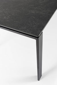 Tavolo antracite 180x90 cm in ceramica