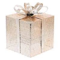 Pacco Regalo VPM Champ. 3AA 20x20xH25cm Luci di Natale