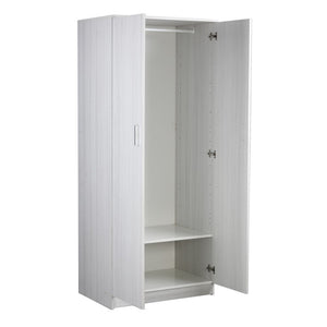 Armadio multiuso due ante Eucalipto 77x52x h182 cm