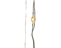 Corda in microled per decori a batteria 100 microluci  mt 4.95