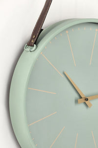 3x Orologio da parete salvia 40x6x66h in legno