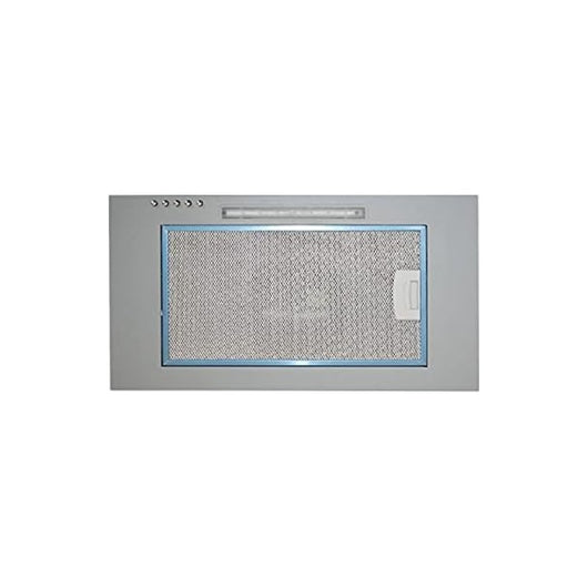 Cappa aspirante sottopensile in acciaio inox a parete luce a led  52x27.7 cm