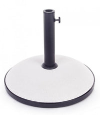 Base in cemento per ombrellone Barry da 30kg bianco