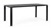 Tavolo antracite 180x90 cm in ceramica