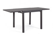 Tavolo in Alluminio Verniciato a Polvere 83-166x80 Antracite