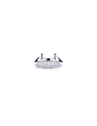 Faretto da Incasso Dolomite 1xGU10 Cromo Con Kristallglas Ø9 cm Trio Lighting