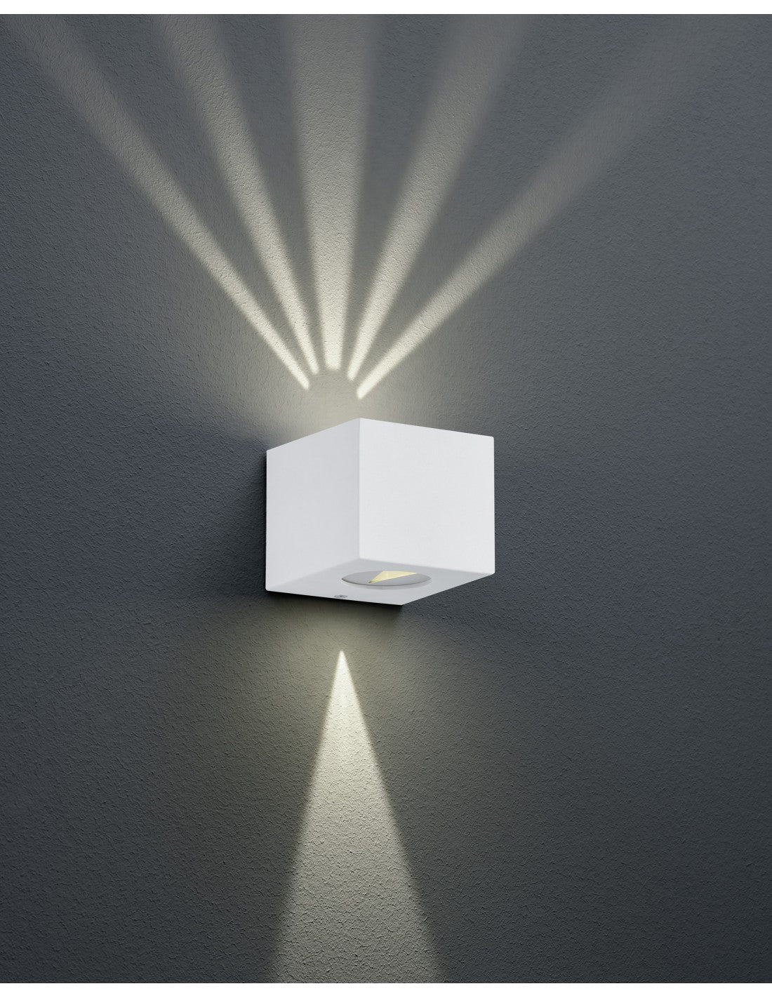 Applique Biemissione Da Esterno Cordoba Led Dimmerabile IP44 Bianco Trio Lighting