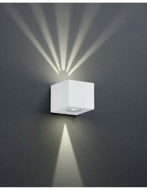 Applique Biemissione Da Esterno Cordoba Led Dimmerabile IP44 Bianco Trio Lighting