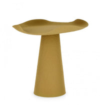 Tavolino lalita senape D.41 x 41h in metallo