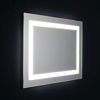 Specchio bagno a led 80x60 con sensore touch