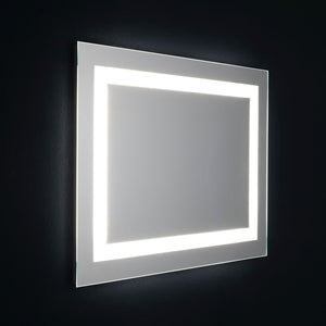 Specchio bagno a led 80x60 con sensore touch