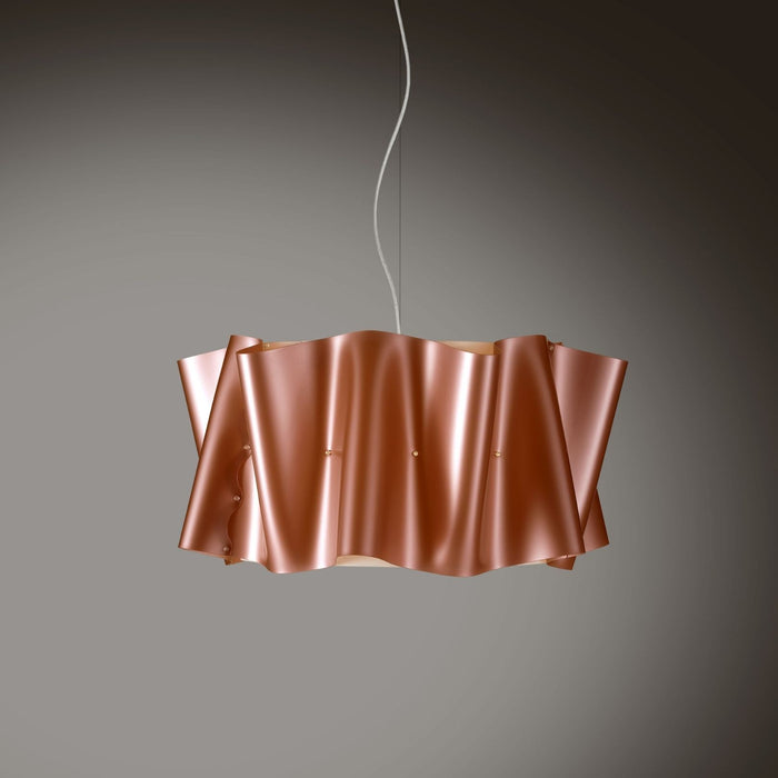 Sospensione Copper in Metallo Cromato Cm. 50 x 27h