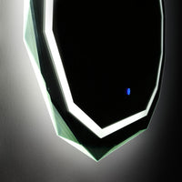 Specchio 90x70 con bordo illuminato a led