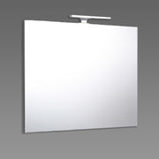Specchio a filo lucido 100x70 con led