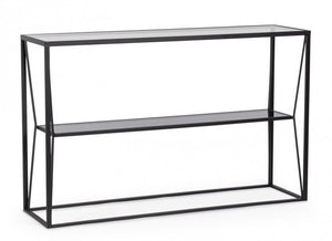 Consolle vetro 120x32x75