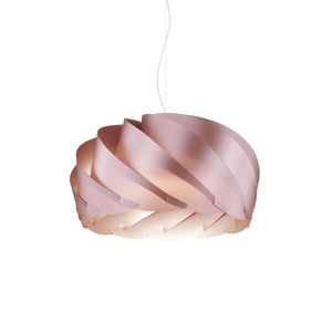 Sospensione Pink Metal in Metallo Cromato Cm. 26 x 15h