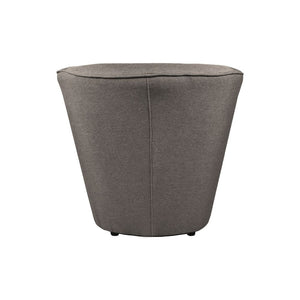 Poltrona Tago in tessuto caffè Enzo 10 H76xL75xP66