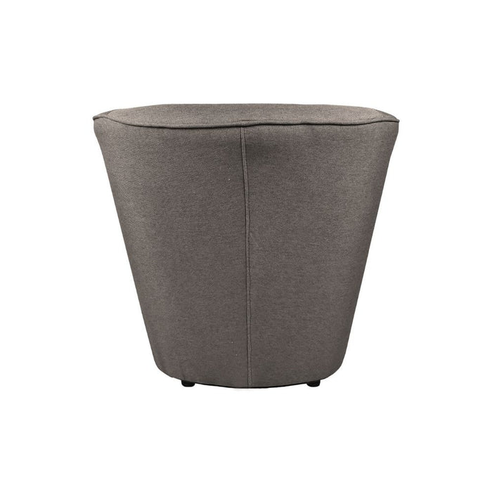 Poltrona Tago in tessuto caffè Enzo 10 H76xL75xP66