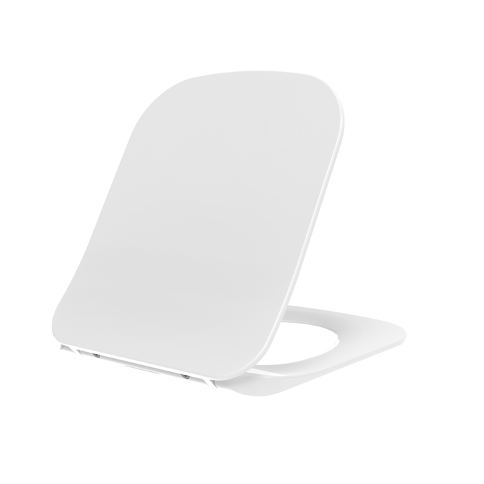 Sedile wc in termoindurente bianco lucido