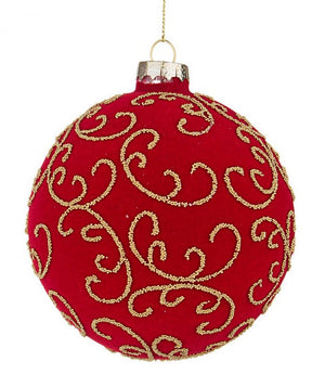 8x Sfera Vt Garnish Rosso D100