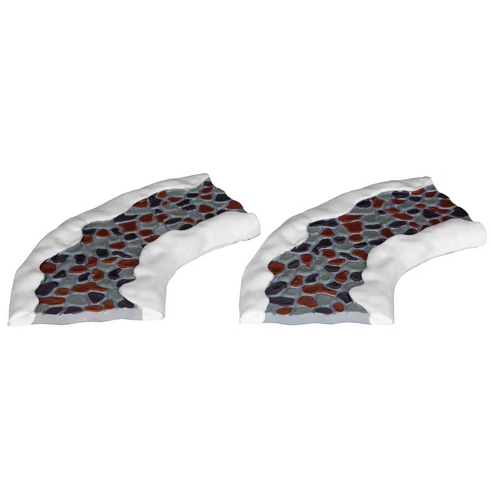 Strada in pietra curve 2pz Lemax