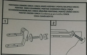 Copriwater compatibile bianco ottico