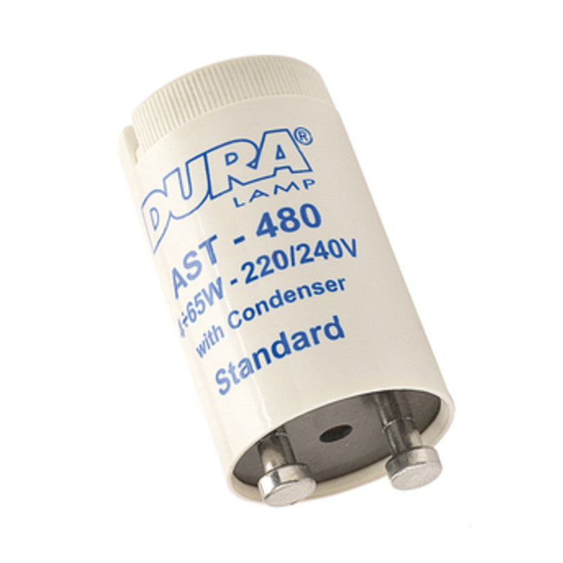 Starter 220-240V 4-80W, 2x3.7 cm