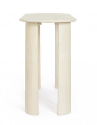 Consolle in legno naturale 147x45x76