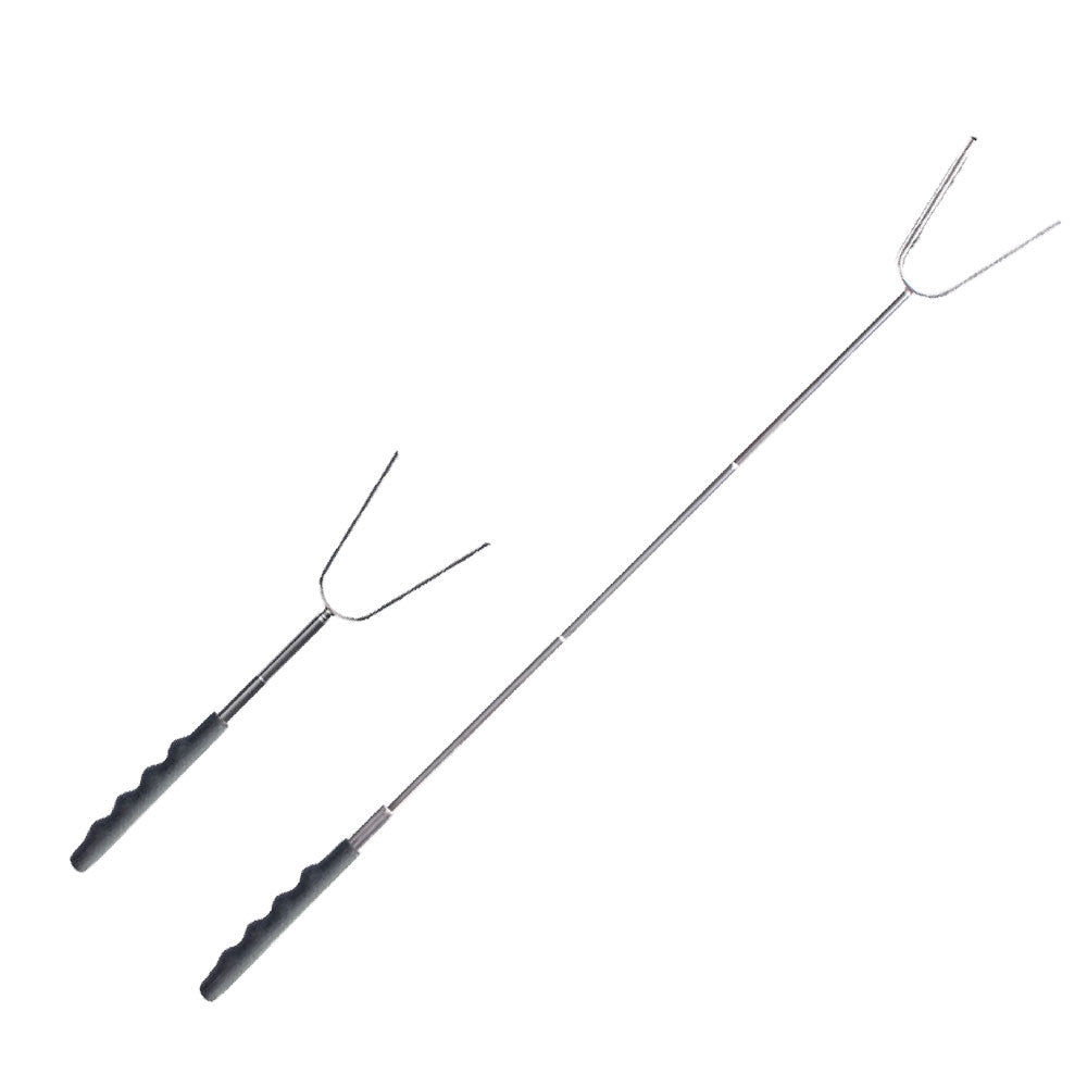 Forchettone estensibile per barbecue 24x72 cm