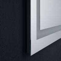 Specchio bagno a led 80x60 con sensore touch