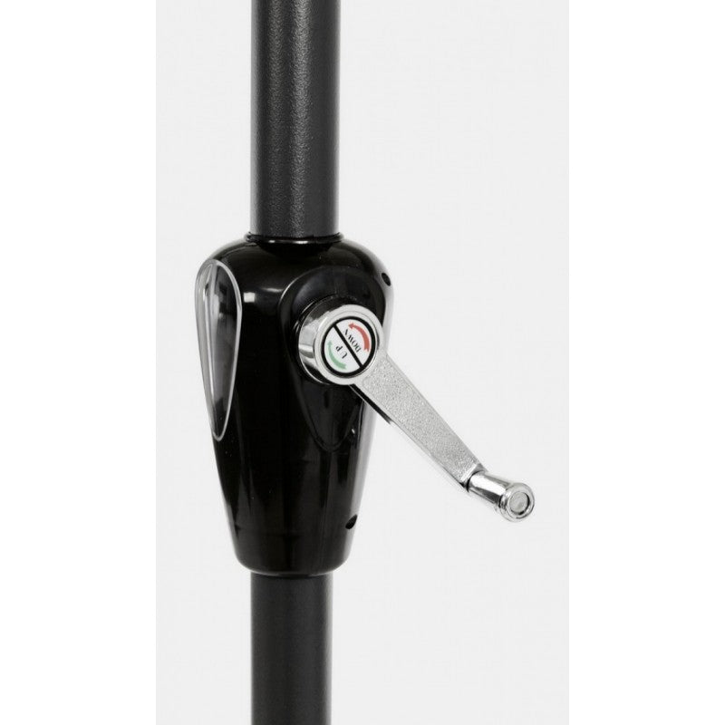 Ombrellone da giardino Atlanta cm 270x h240 con snodo Antracite-Pavone