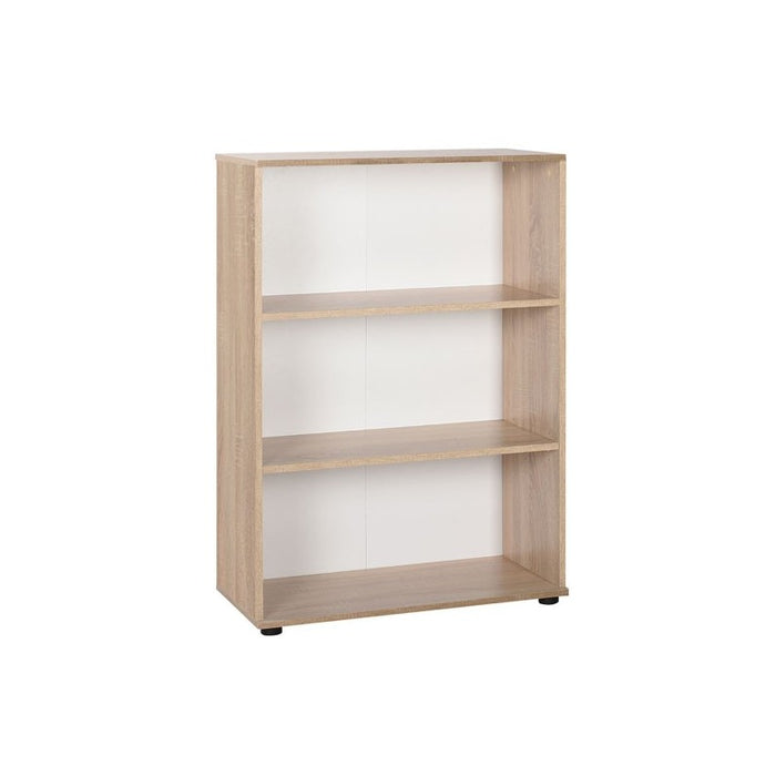 Libreria da ufficio a 3 ripiani colore sonoma cm 72x34xh.109 EFFEZ