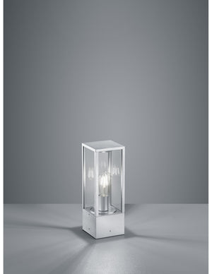 Lampioncino da Esterno Garonne Zincato H40 cm Trio Lighting