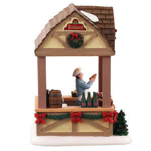 Lemax Christmas Market Bratwurst - Mercato Di Natale Bratwurst Gioco invernale decorazione per villaggio Natale