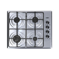 Cucina bianca con elettrodomestici inclusi