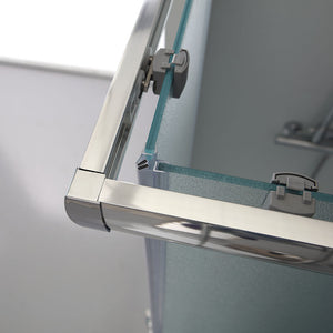 Box doccia angolare 90x90 cristallo opaco