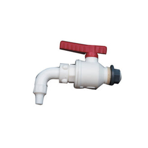 Rubinetto sfera nylon 3/4 con attacco maschio