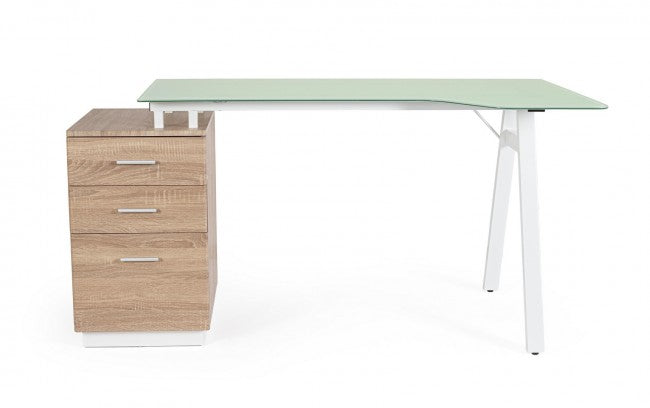 Scrivania Charlie angolo 150.5x80x75 cm